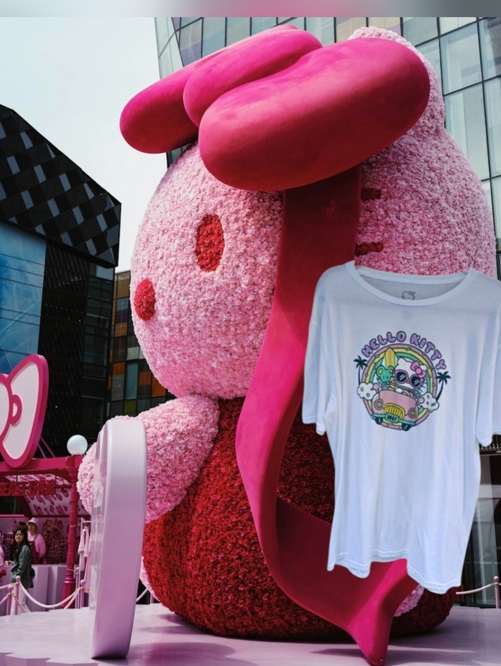 Hello Kitty Limited Oversized Women's T-Shirt in Multicolor